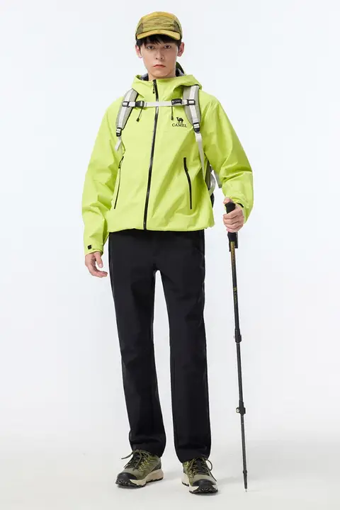 Camel 防風防水加工のアウトドアソフトシェルパンツ【加圧起毛・耐磨耗・登山用】