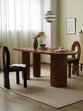 無垢材ダイニングチェア 家庭用 ラウンジ用 バルコニー モダンシンプルデザイン