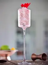 135ml 無鉛クリスタル製 日本風 高脚カクテルグラス【シャンパン・スパークリングワイン用】
