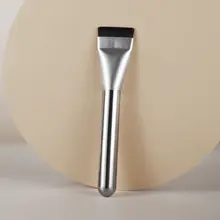 フラットヘッドファンデーションブラシ【一字型・化粧下地・コンシーラー対応】