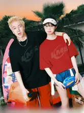 トレンドのロゴ入り 半袖Tシャツ【メンズ・レディース対応・夏用】