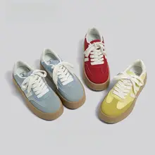 通気性のあるスポーツシューズ【厚底・夏用・カジュアルデザイン】（セットアップ対応）