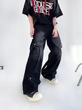 EAT 水洗いデニムパンツ【メンズ・ワイドストレート・アメリカンカジュアル】