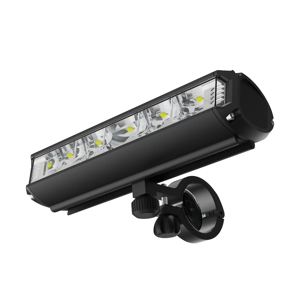 高輝度自転車用LEDライト【充電式・フロントライト・夜間走行用】