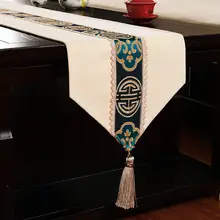 防水テーブルクロス 中式禅デザイン【赤木製茶卓用・リビング用・布製】