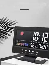 LCD カラースクリーン多機能天気予報 時計
