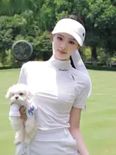 SWAN LOVE GOLF 高品質 ゴルフ用 レディース 空頂キャップ【UVカット・シンプルデザイン】