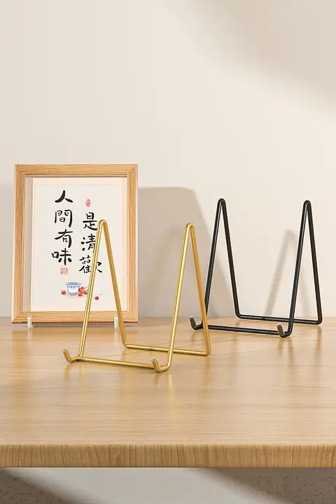 証明書や賞状を飾れる展示フレーム【固定支柱付き・アルバムスタンド】
