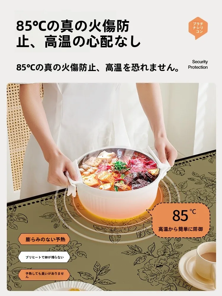 防水・油汚れ防止の法式テーブルマットが日常でどう活用されるか