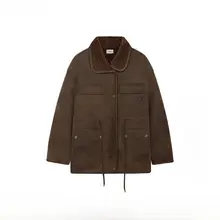 冬季用 短丈アウター【環境に配慮したフリース・スラブ美学デザイン】