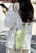 斜め掛け水筒バッグ【保温ボトルカバー・大容量・持ち運び便利】
