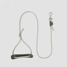 皮革製ペット用リード【円形・胸部ハーネス・中小型犬用】