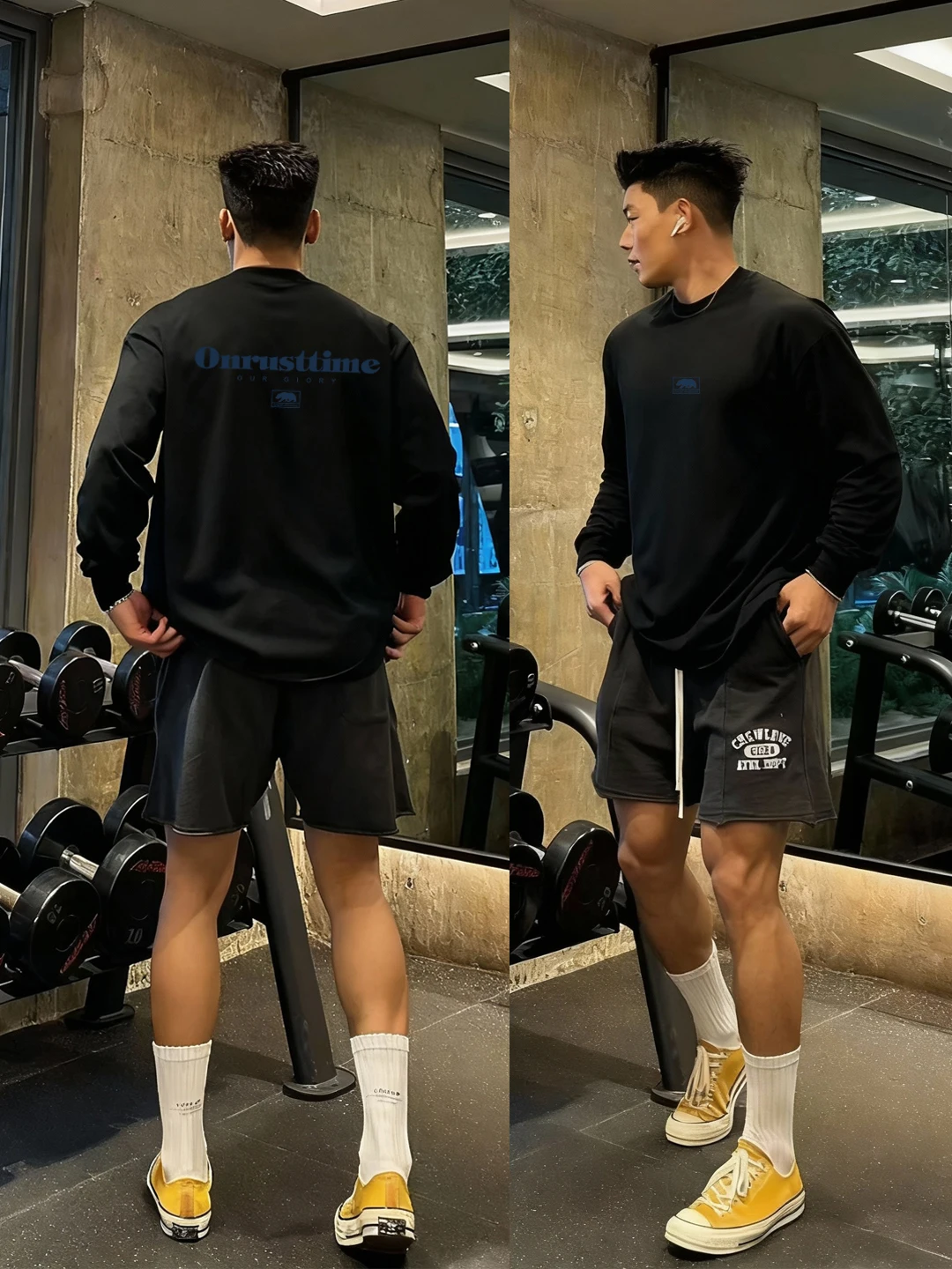 オーバーサイズの長袖Tシャツ：春から冬にわたる日常着の最適な選択肢