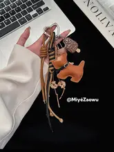 ミナワ造形オリジナルレザーパピーペンダント