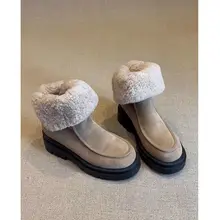 保温性に優れた雪地靴【極上の柔らかさ・防滑・厚底・女性用】