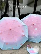 日傘 雨傘 兼用 遇水発色 花柄 紫外線対策 上質 「JOJO'S L. PD.」