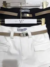 スタイリッシュなAラインのレディースカジュアルショートパンツ【夏用・フィット・工装デザイン】（セットアップ対応）