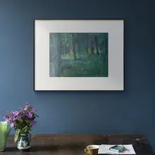 玄関 小スペース 壁掛け装飾画 芸術油絵 寝室 ベッドサイド 壁画 風景