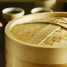 手作り竹製 蒸し器【餃子・小籠包用・自然素材】