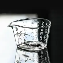 手作り 高温耐性 厚型ガラス急須【家庭用・分茶器・茶海】