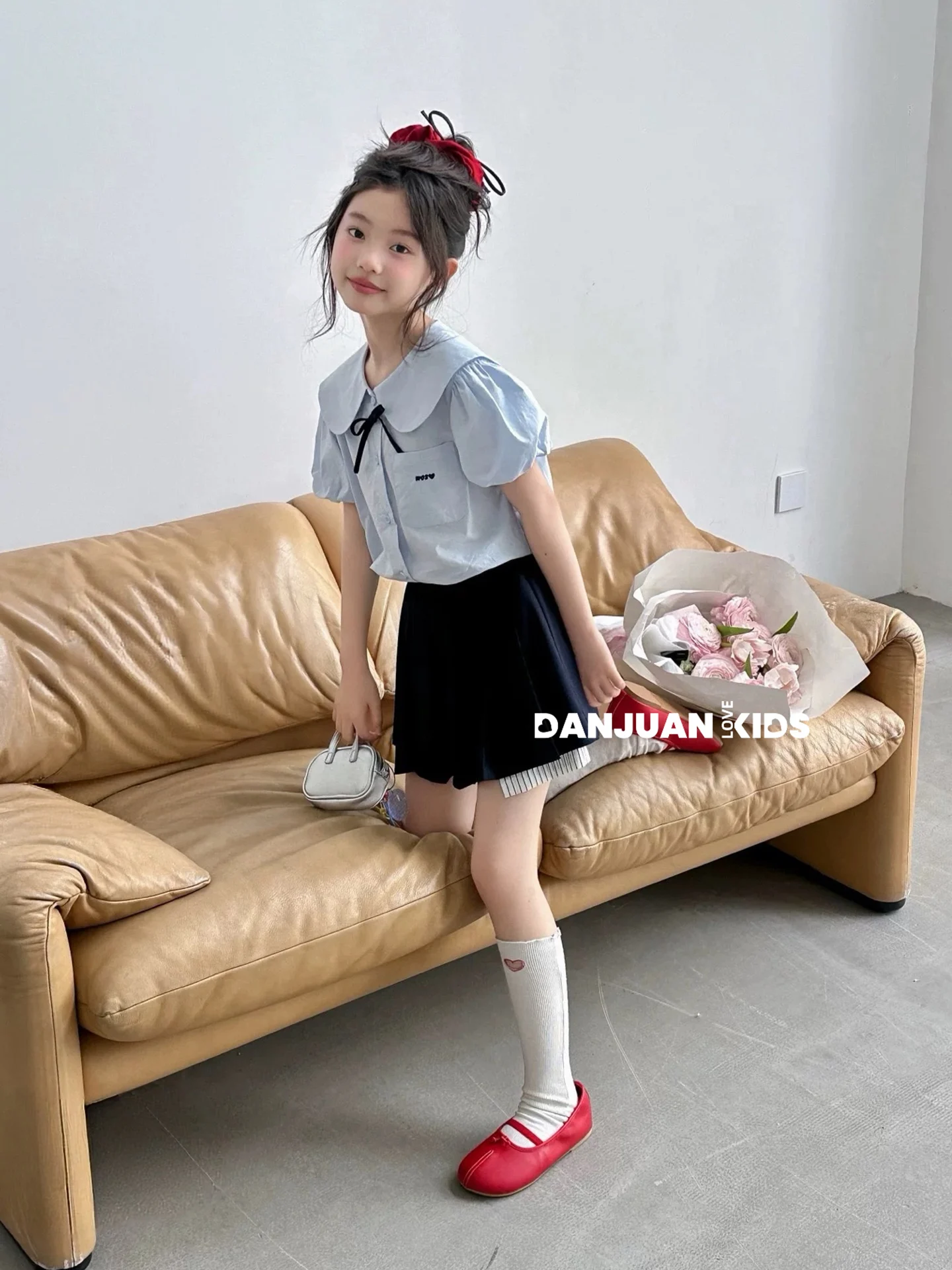 小学6年生女子が欲しいものランキング：学院風JK制服（夏用セットアップ）