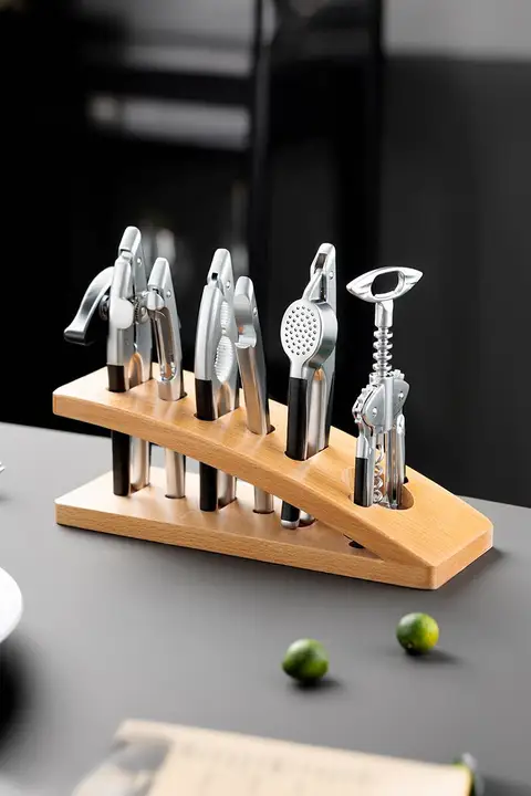 キッチンツール 4点セット ワインオープナー ピーラー ナッツクラッカー 家庭用 「onlycook」
