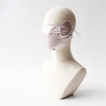 真シルク製 露鼻防晒マスク【UPF対応・紫外線対策・3Dデザイン・通気性良好】
