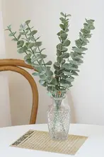 北欧スタイルのユーカリ人工植物【インテリア装飾用・リアルな質感】