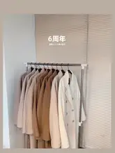金きのこ 三代黒ラベル ウールカシミヤ ダブルフェイスコート【クラシックスタイル・ゆ  ったりフィット・ミドル丈】