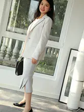 高級感あふれるフィッシュテールスカート【半身・ハイウエスト・春秋用】