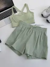 速乾ショートパンツ【女性用・トレーニング・ランニング・内側ライナー・通気性のあるメッシュ】