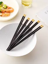 黒檀材使用 無塗装・無蝋の家庭用箸【滑り止め加工・木製食器】
