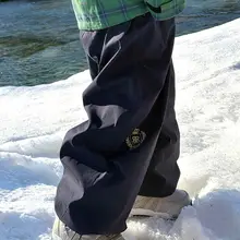 学院風の高防水加绒防風滑雪服【男女兼用・冬用】（セットアップ対応）