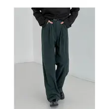 秋冬用 カジュアル メンズコーデュロイ ワイドレッグパンツ【フィット・ストレートシルエット】（セットアップ対応）
