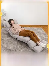 多機能ロングリクライニングソファベッド【折りたたみ・レジャー用・タタミスタイル】（セットアップ対応）