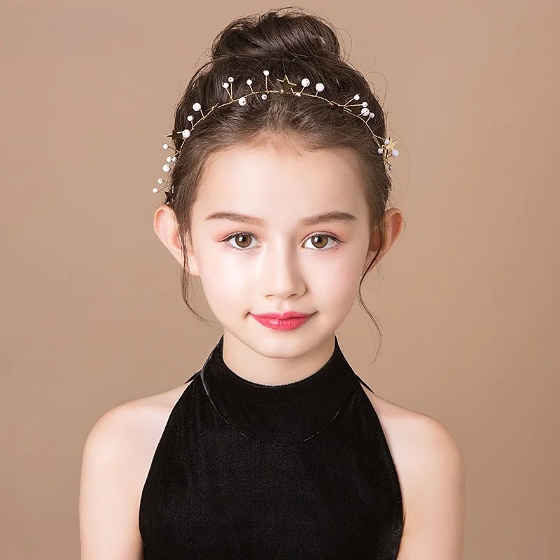 ヘッドドレス キッズ どんなもの？子供のフォトシューティングにぴったりな「パール星模様ヘアバンド」の選び方