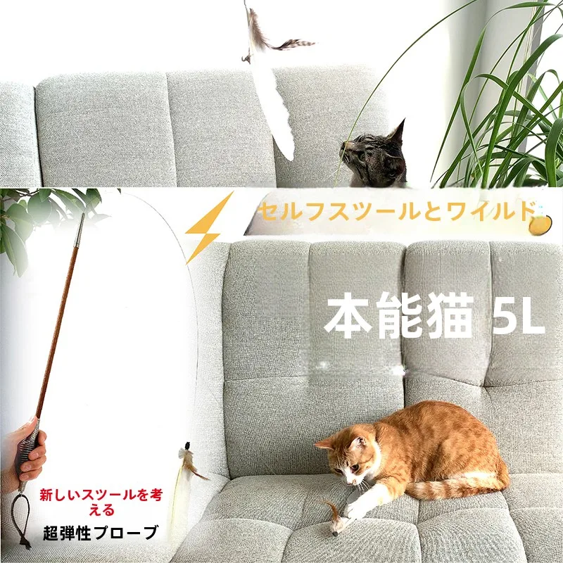 猫用クリッカーでトイレトレーニングを実現するための最適なスプリングダンスキャットボール