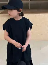 男の子用微袖Tシャツ【夏用・韓国スタイル・カジュアルデザイン】（セットアップ対応）