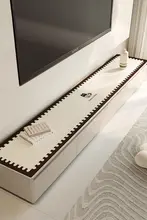 シンプルエレガンスなテレビボード兼サイドボード用テーブルカバー【防水・油分・熱から保護】
