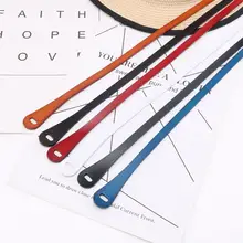 シンプルで合わせやすいセーター用細ベルト【結びデザイン・牛革装飾・白色】