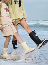 男女兼用 防水滑り止めレインシューズ【子供用・アウトドア用・キャンプ・海に 適したデザイン】（セットアップ対応）