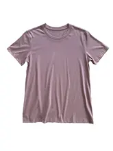 涼感速乾Tシャツ【レーヨン混・シンプルデザイン・Vネック・短袖】