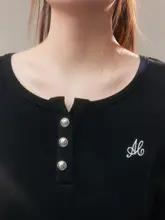 体型カバーができるワンピース【秋用・シンプル・丸首・大きいサイズ】