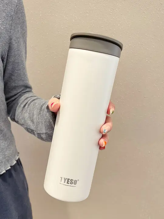 シンプルな保温カップ【304ステンレス内蔵・持ち運び便利・学生向け】