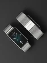 HONOR Band 9用シリコン製スポーツバンド【編み込みデザイン・男女兼用・通気性・冬用】