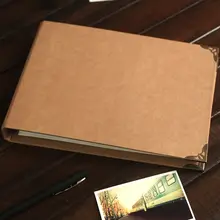 DIYアルバム・3穴リフィルバインダー【空白カード・手描き・学生用ノート】
