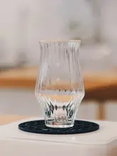 香りを楽しむ手淹れコーヒーカップ【小型・ガラス製・高級感あるデザイン】