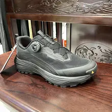 秋用アウトドアカジュアルシューズ【男女兼用・回転ボタン・ハイキング用】