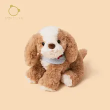 ぬいぐるみ 子犬 リアル もこもこ 癒やし 添い寝 抱き枕 キッズ 男の子 女の子 誕生日プレゼント 「SOFtlife」
