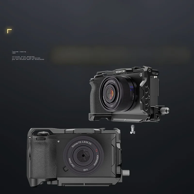50mmカメラの実用性を検証：SANDER A6700用カメララビットケージの機能と使用シーン
